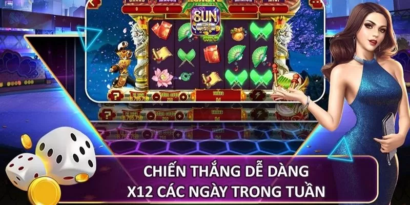 Nổ hũ Sun52 - Hấp dẫn, kịch tính 1 Các bước chơi game slot tại Sun52